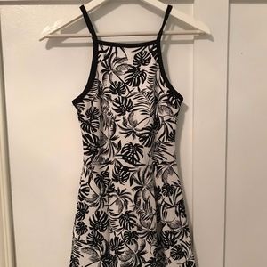 Soprano Black and White Dress